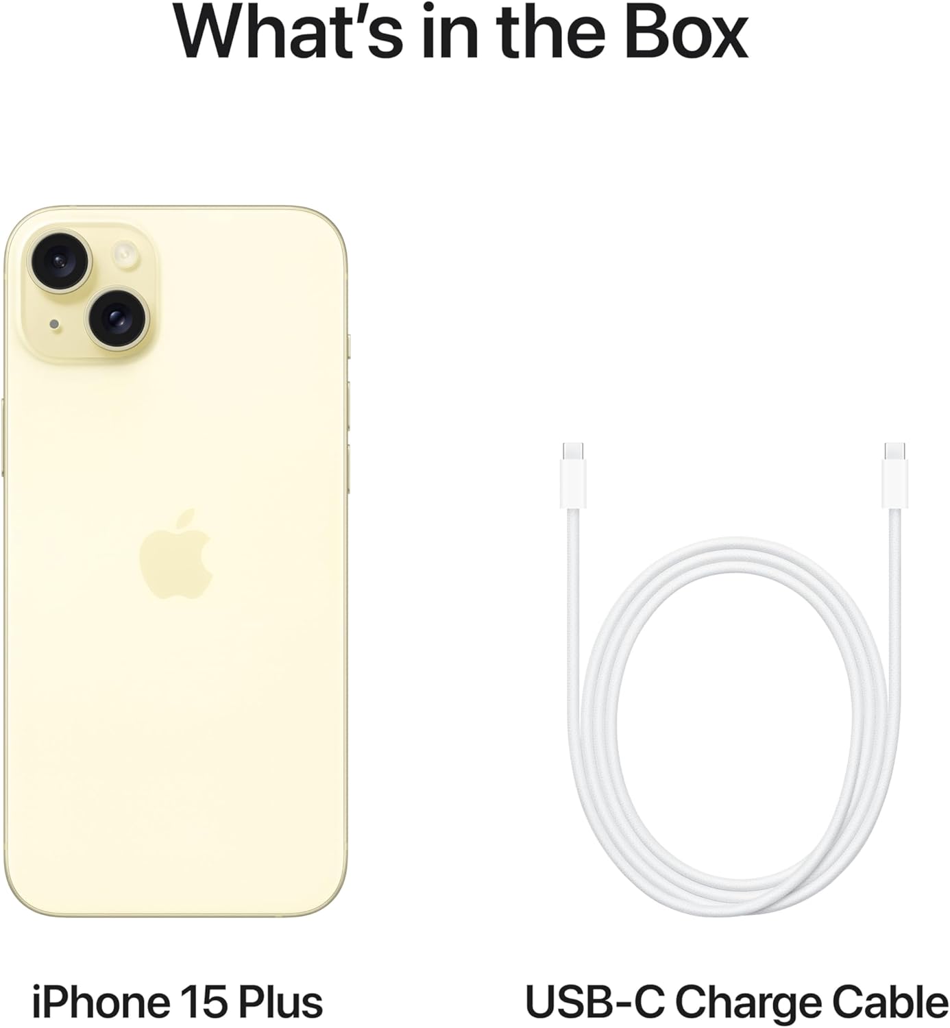Apple iPhone 15 Plus Smartphone Yellow