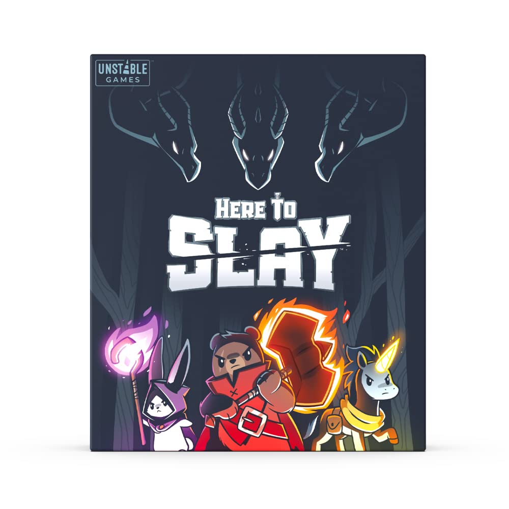 Unstable Games TeeTurtle Ramy Badie Here to Slay Board Black, One Size