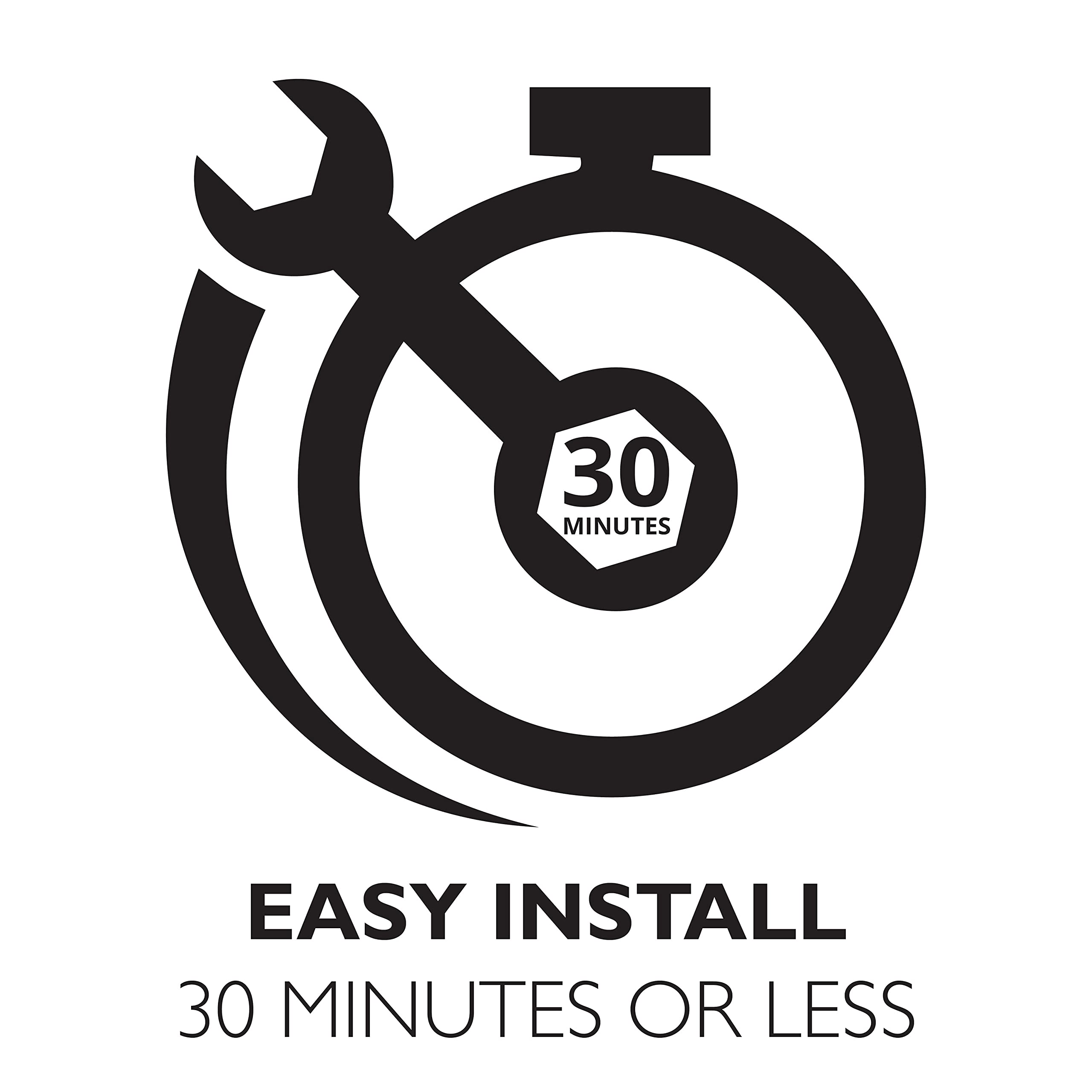 Design House 545293-WHT Assembled Framed Tri-View Surface-Mount Bathroom Medicine Cabinet Mirror, 24" W x 4.75" D x 24" H, White