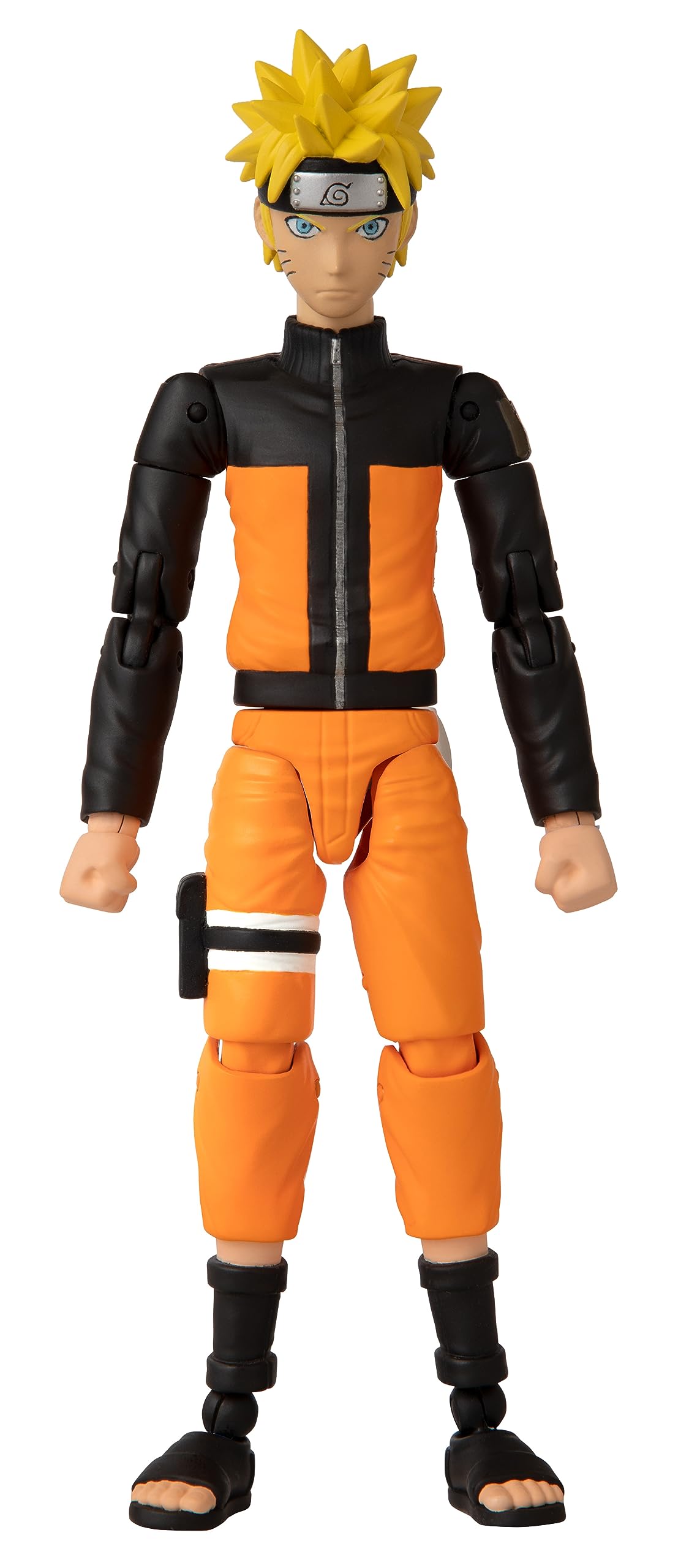 BANDAI Anime Heroes Naruto Action Figure Naruto Uzumaki | 17cm Naruto Figure Naruto Uzumaki Figure With Extra Hands And Accessories | Naruto Shippuden Anime Figure Action Figures For Boys And Girls