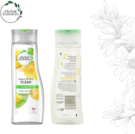 Herbal Essences Daily Detox Clean Shampoo, 400ml