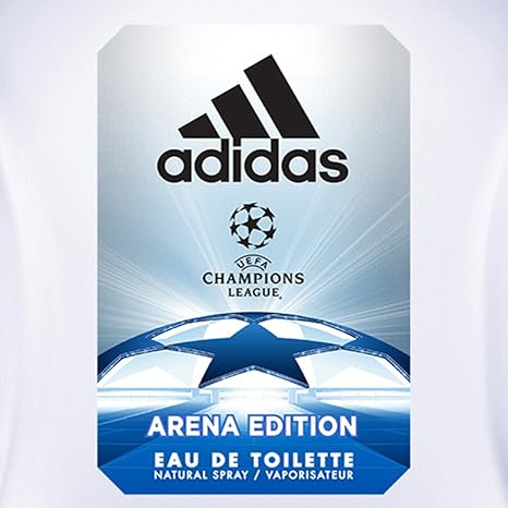 Adidas Uefa Champions League Arena Edition Eau De Toilette For Men 100 ml