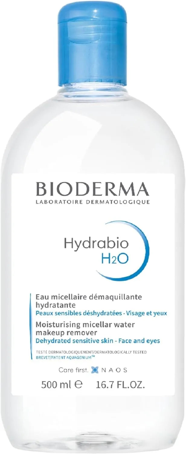 Bioderma HydraBio H2O Micelle Solution for Women - 16.9 oz Cleanser