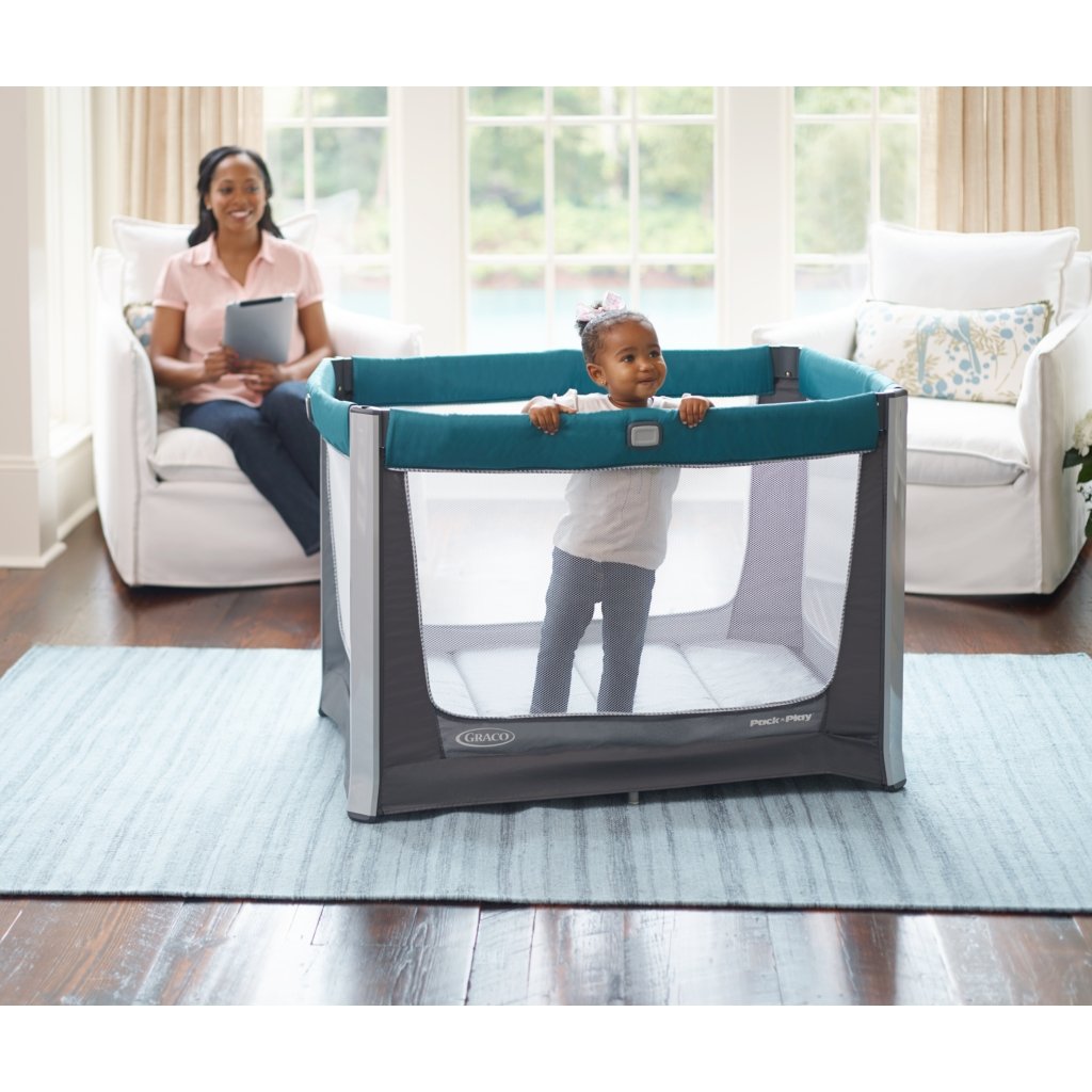 Pack N' Play Smart Stations Playard- Sapphire