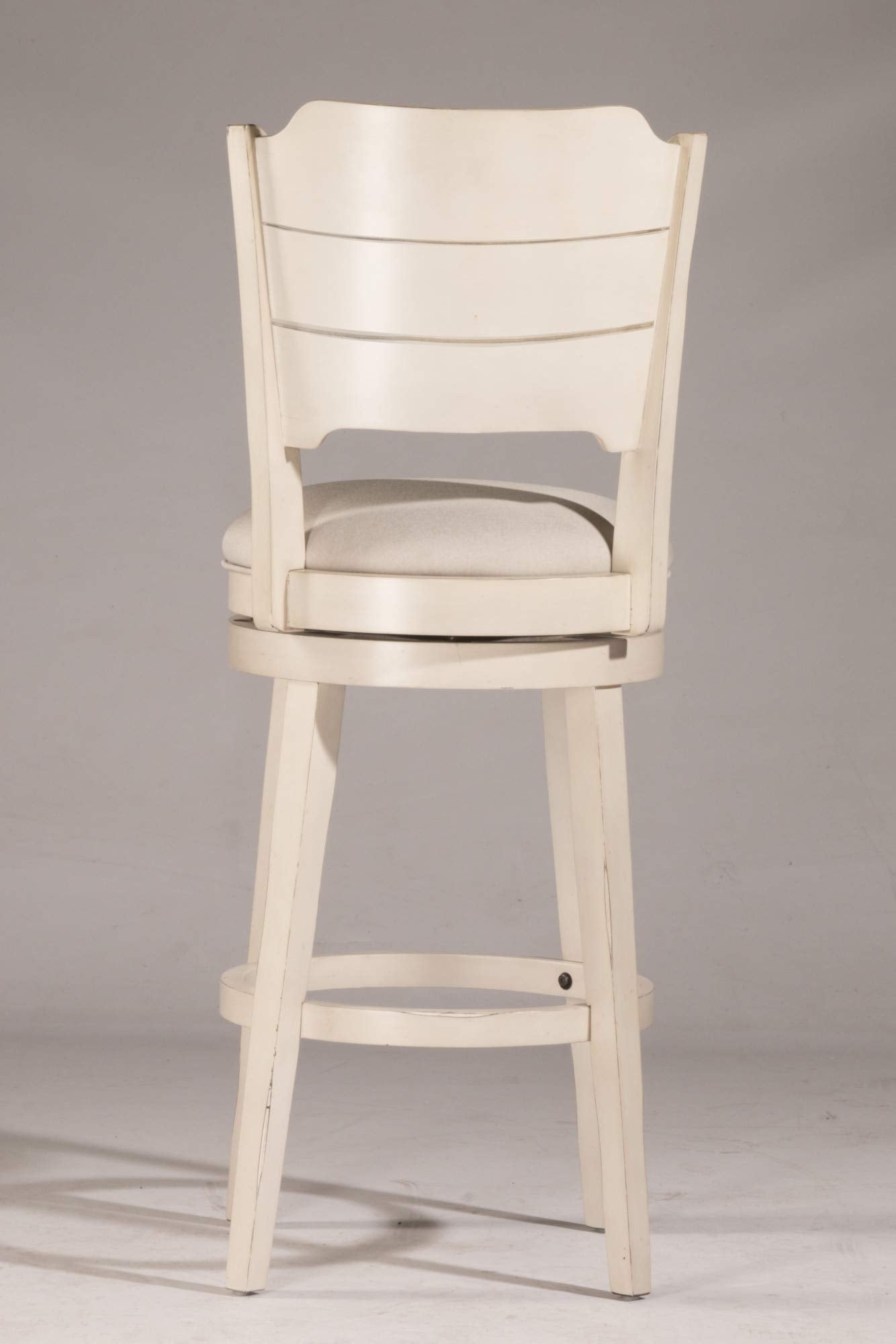 Hillsdale, Clarion Swivel Bar Height Stool, Sea White