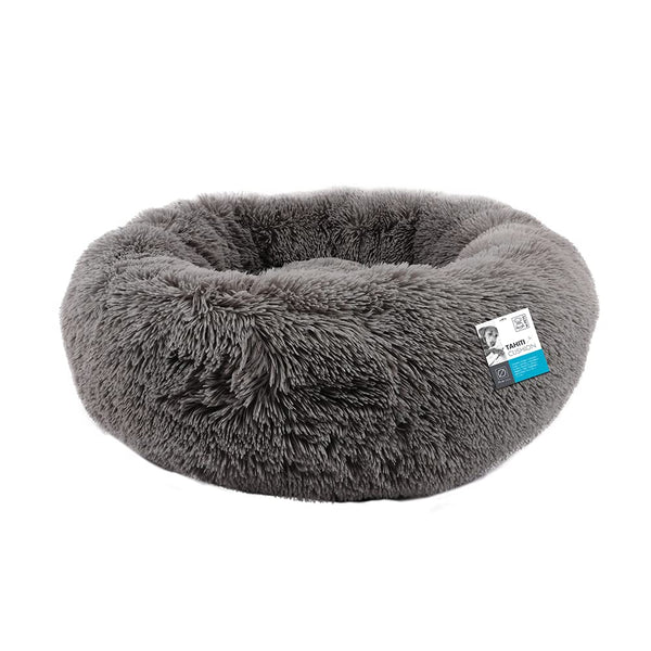 M-PETS Tahiti Soft Cushion in Dark Grey, Size M