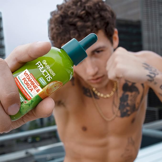 Garnier Fructis Vitamine&Forza, Trattamento Anticaduta Fortificante per Capelli Fragili e Soggetti a Rottura, per Capelli 10 Volte più Forti, 125 ml