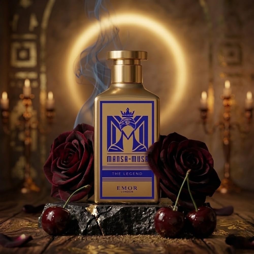 Mansa Musa The Legend Eau De Parfum 100ml Long Lasting Oud Leather Unisex Perfume