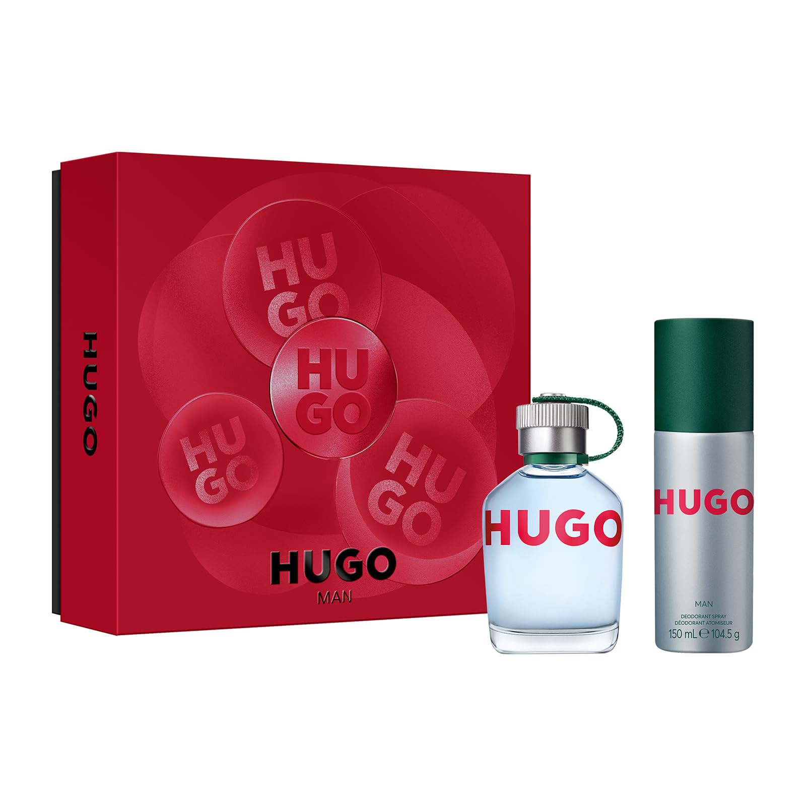 Hugo Man 2-Piece Gift Set - Eau de Toilette & Deodorant Spray for Men