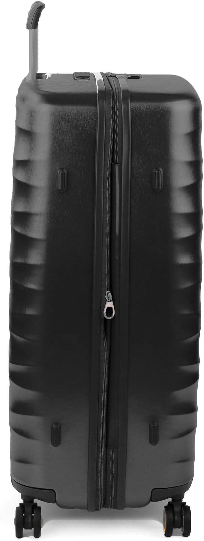 Pierre Cardin Premium Hardside Luggage Set of 3, ANTI Theft Double Zipper, 4 Double Wheels Suitcase, TSA Approved Lock, Expandable Zipper For more Space (Grey)