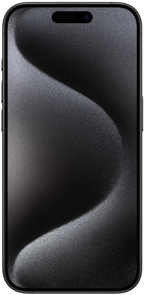 Apple iPhone 15 Pro Smartphone Black Titanium