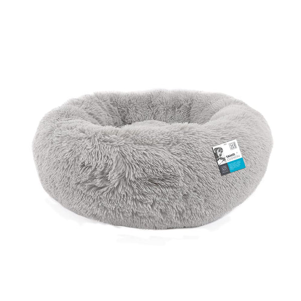 M-PETS Tahiti Soft Cushion in Light Grey, Size M