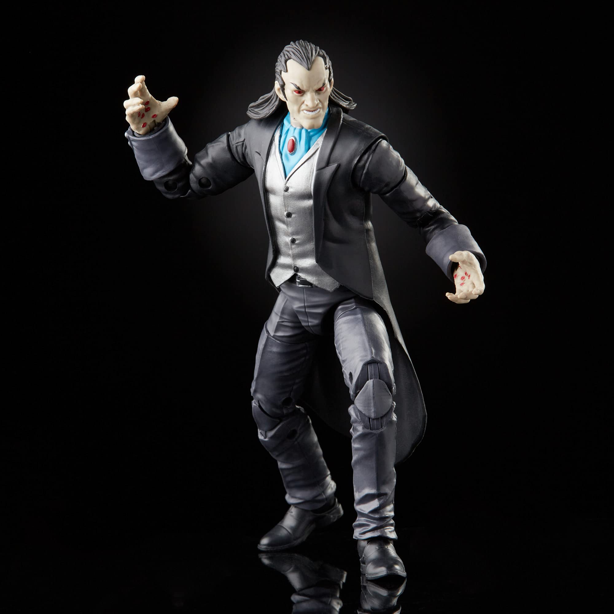 Spider Man Marvel Legends Series Morlun 6 inch Collectible Action Figure Toy and 1 Accessory and 1 Build A Figure Part