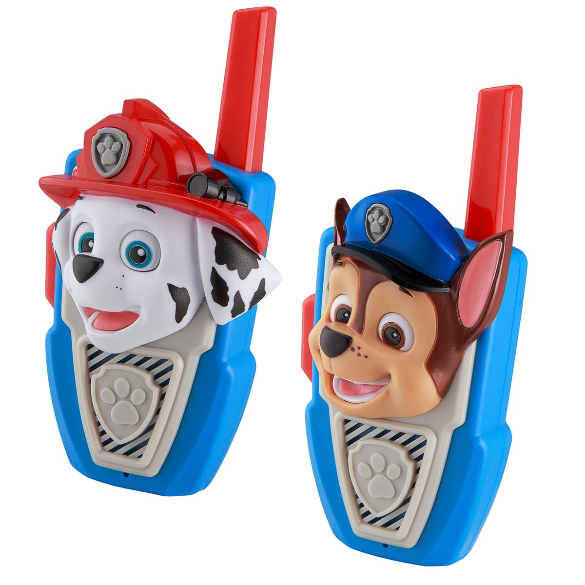 أجهزة اتصال لاسلكية من PAW Patrol - مجموعة من جهازي اتصال لاسلكي للأطفال من Chase and Marshall - أجهزة اتصال لاسلكية ممتازة للأطفال الصغار
