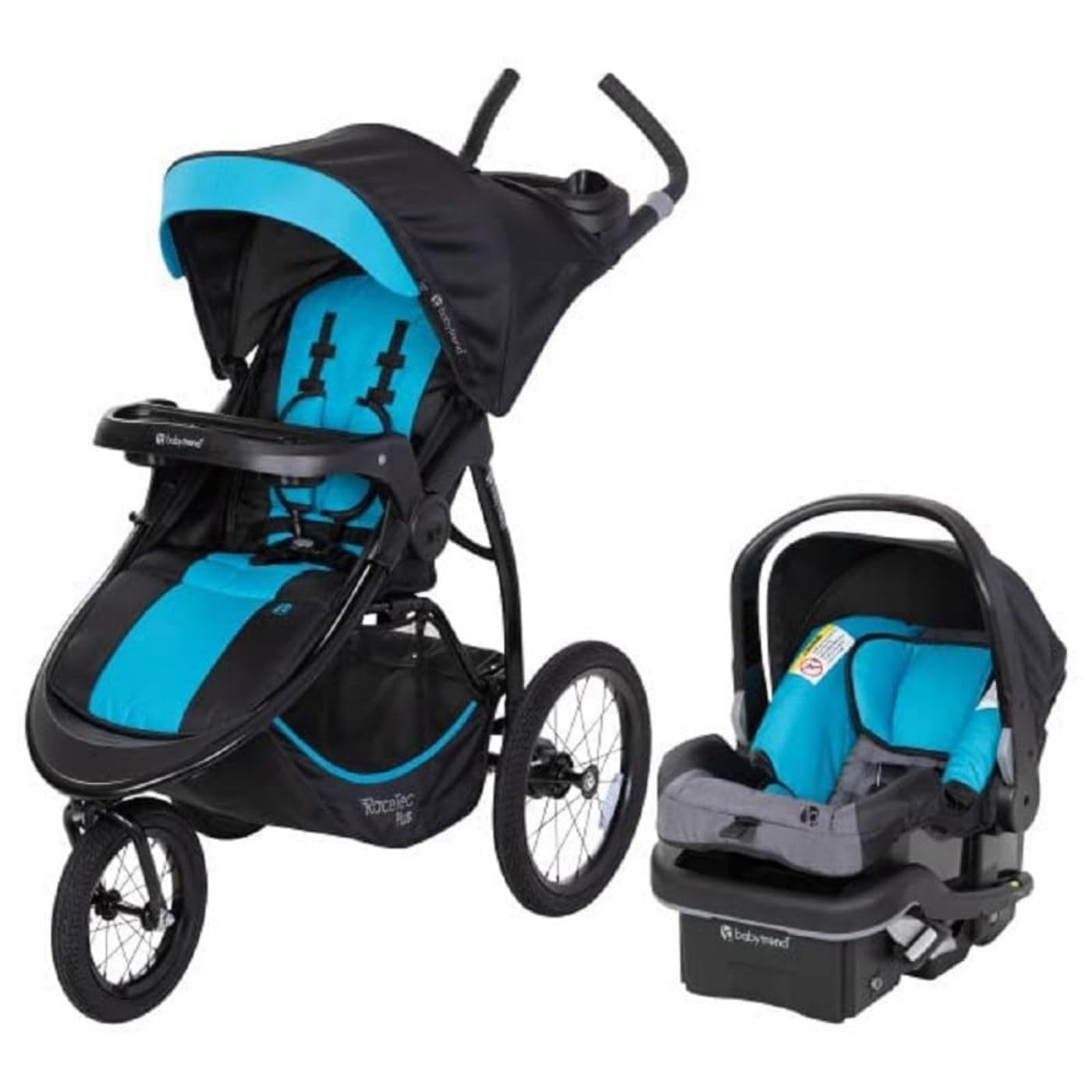 Baby Trend Expedition® Race Tec™ PLUS Jogger Travel System with EZ-Lift™ PLUS Infant Car Seat, Ultra Marine