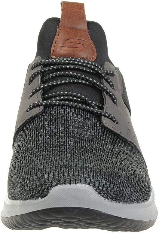 Skechers Delson Camben Sneakers - Black & Gray | 65474