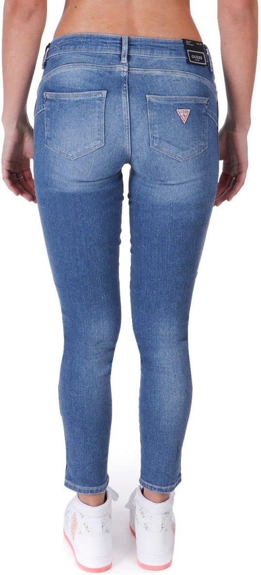 GUESS WOMEN DENIM PANTS W1RA37D4AO1 - BTOR