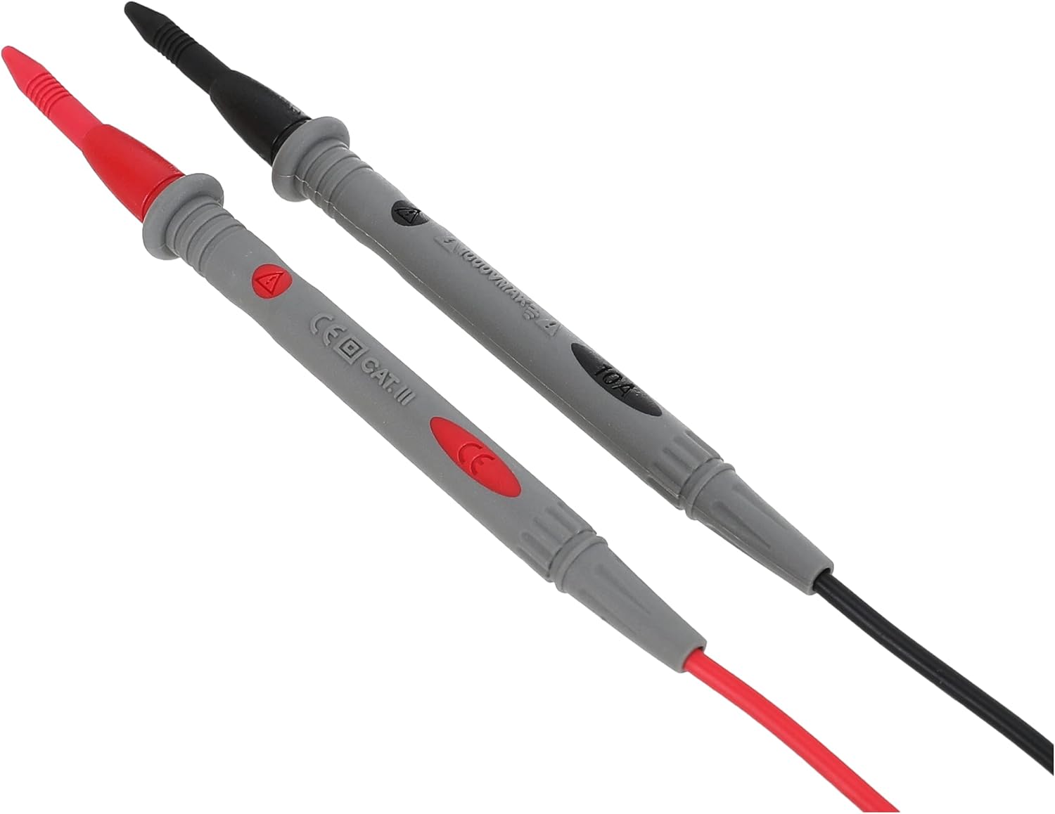 20A 1000V Multimeter Test Leads, Copper Probes for Electrical Testing, Compatible with Room Electrical/Hard Wire, No Battery Required - 1-Pack/2-Pack Options