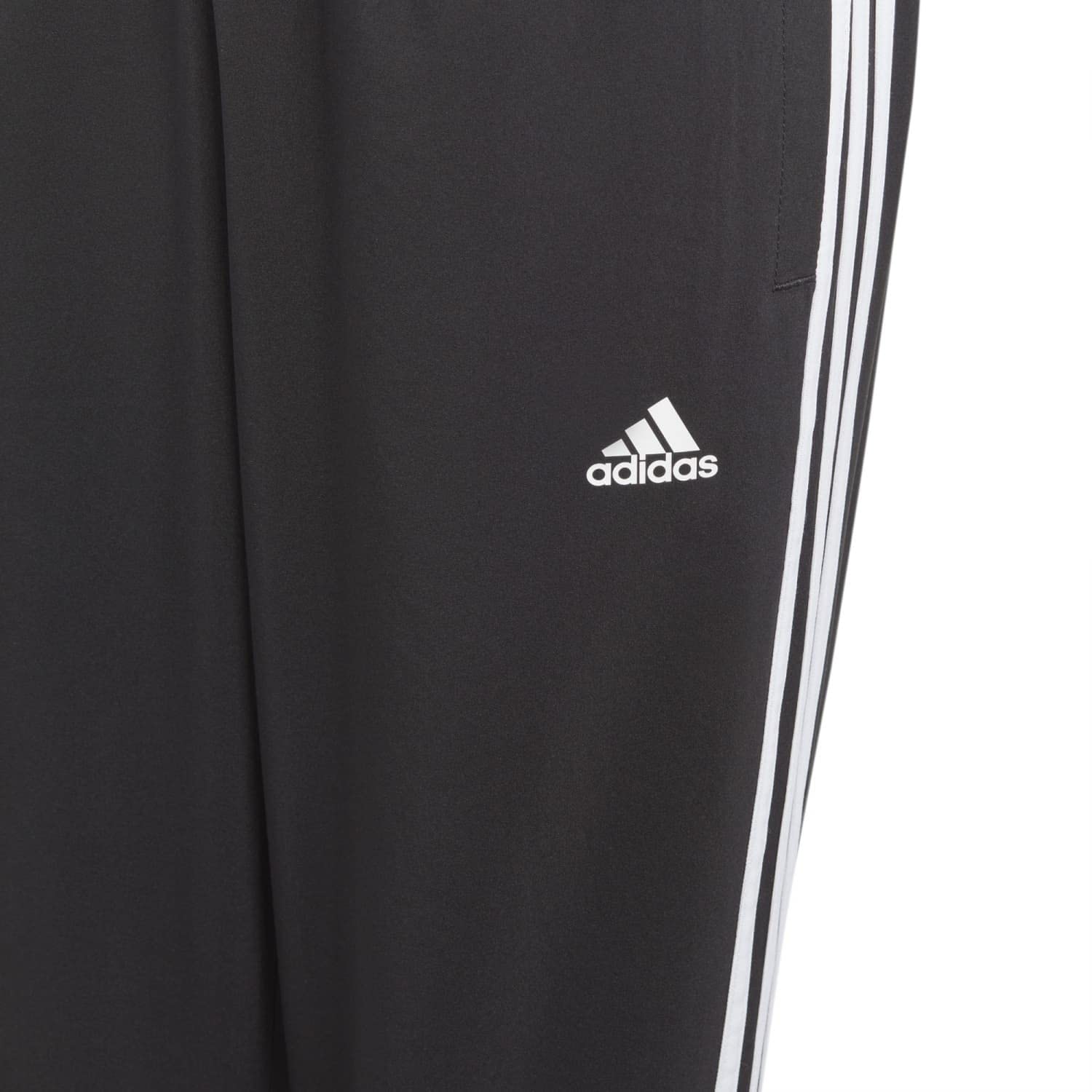 SIZE: L - Adidas Unisex Youth Essentials 3-Stripes Woven Tracksuit Bottoms Pants - D1