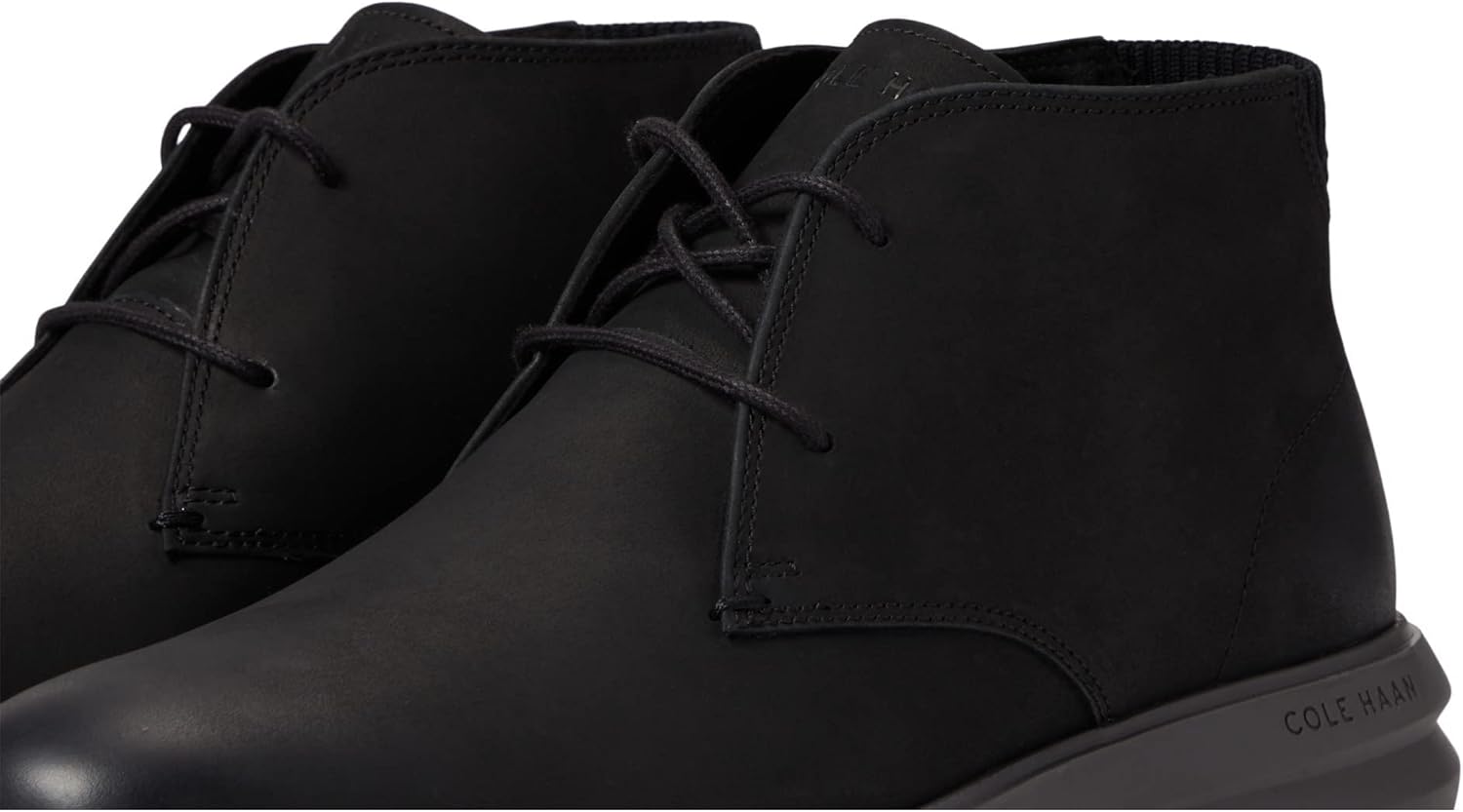 Cole Haan Men's Grand+ Chukka Boot,Black