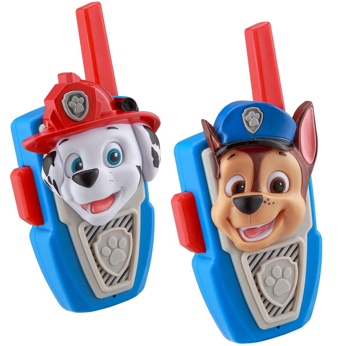 أجهزة اتصال لاسلكية من PAW Patrol - مجموعة من جهازي اتصال لاسلكي للأطفال من Chase and Marshall - أجهزة اتصال لاسلكية ممتازة للأطفال الصغار