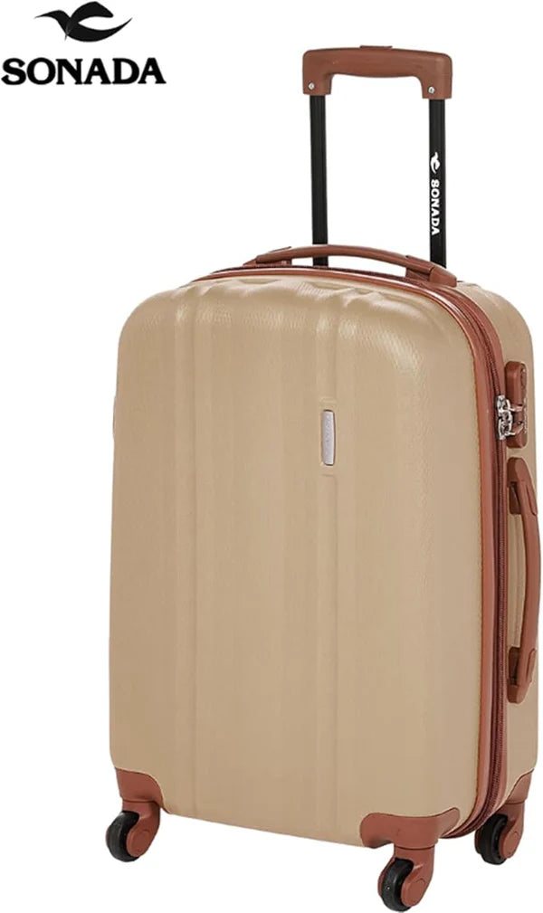 Sonada Hardside Luggage  Expandable ABS-PC Material With Double Zipper, ANTI Theft Lock Champ 10kg