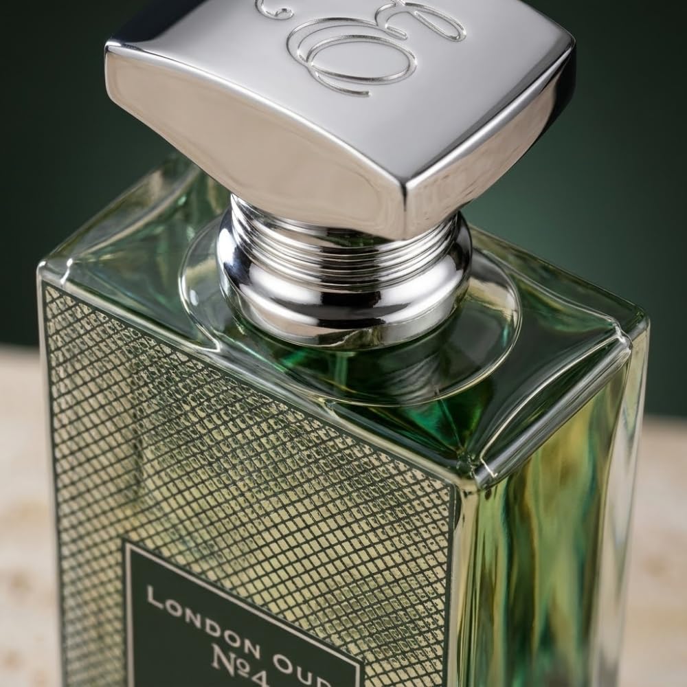 EMOR Eau de Parfum Oud No. 4 from London 125ml Long-Lasting Chypre Fragrance Unisex with Vanilla and Patchouli