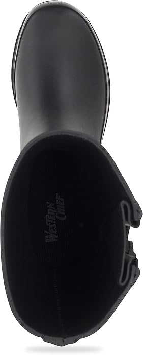 Western Chief Western Chief حذاء مطر نسائي سادة متوسط الطول مقاوم للماء حذاء مطر نسائي