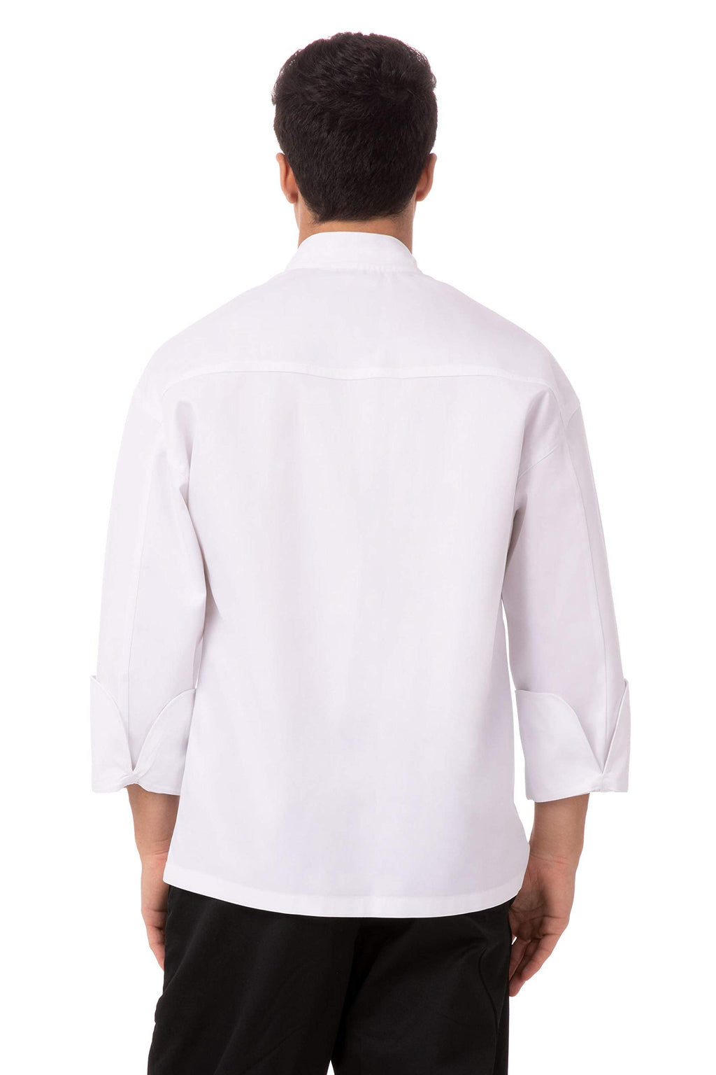 SIZE: 32 - Chef Works Unisex Lyon Executive Chef Coat, WHITE 32