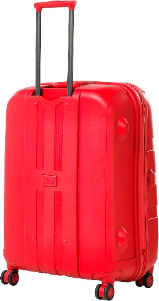 Sonada Heavy Duty UNBREAKABLE Luggage TSA Approved Unisex suitcase for travel, 4 Double Wheels, Anti Theft Double Zipper (Set of 3, Red)