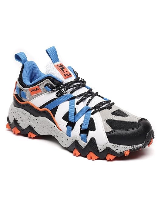 FILA Excursion Elastic Lace Trail Running Outdoor Shoes Trainers Mens (1JM01692-018)