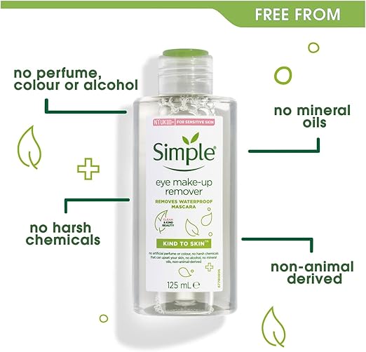 Simple Kind to Eyes Eye Make-Up Remover | 125ml