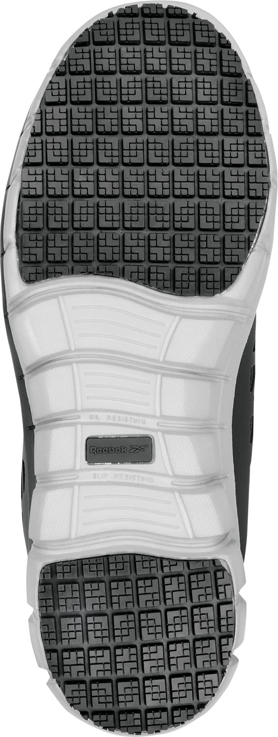 SIZE: 45.5 - Reebok Men's Slip Resistant Soft Toe Low Athletic