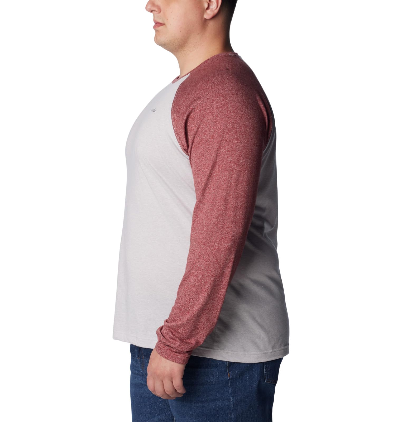 SIZE: S - Columbia men's ThistleTown Hills Raglan Tee Hiking Shirt