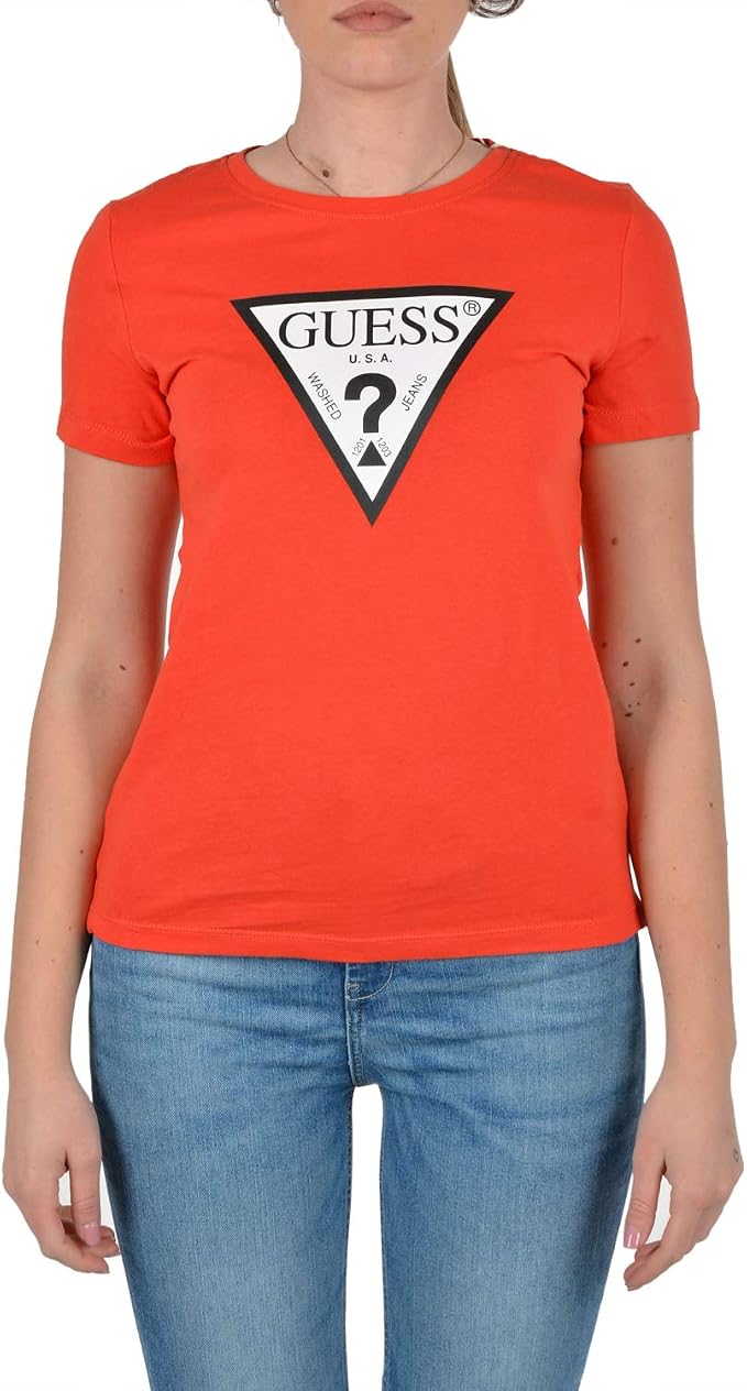 GUESS Women's ORIGINAL LOGO S/S T-Shirt