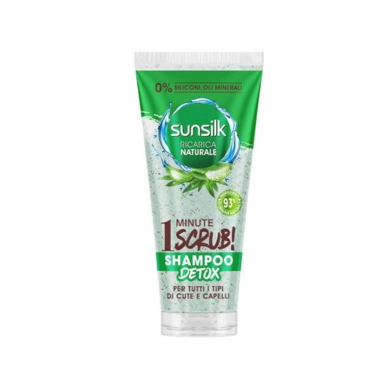 Sunsilk 1 Minute Scrub Shampoo Detox | 200ml