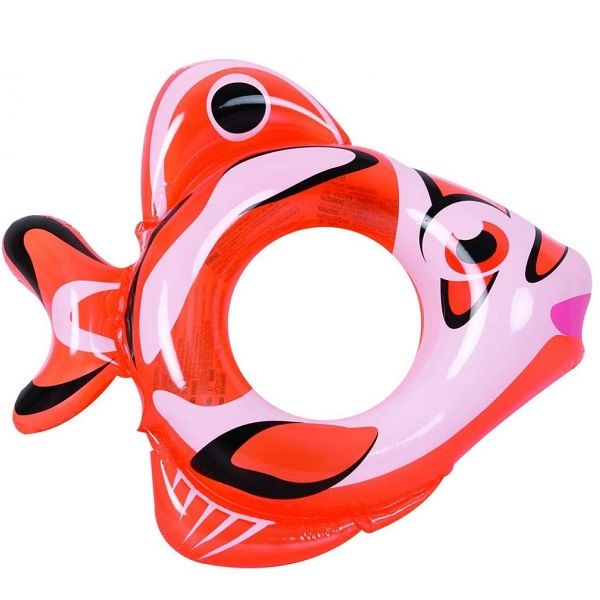 Jilong Fish Inflatable Swim Ring – 79 x 86 cm Pool Float for Kids