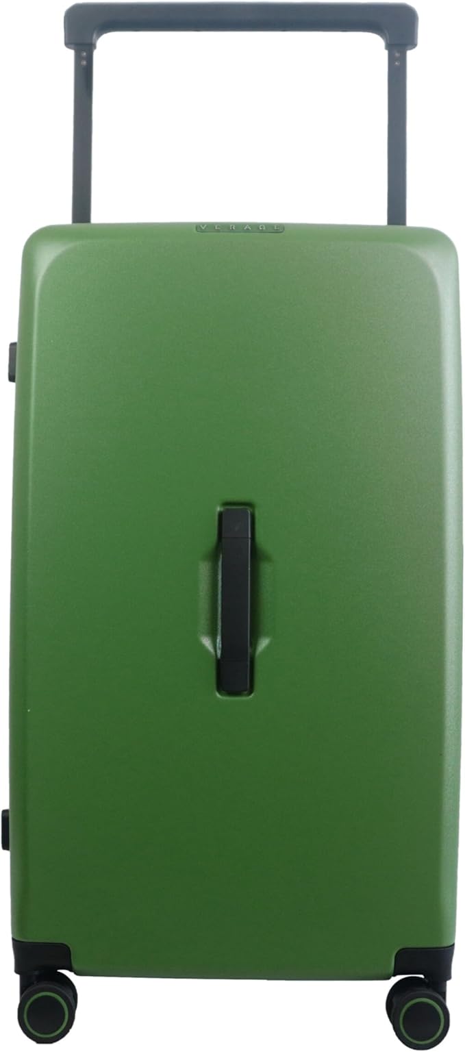 Verage Unbreakable Luggage Expandable Hardside Suitcase Large Green