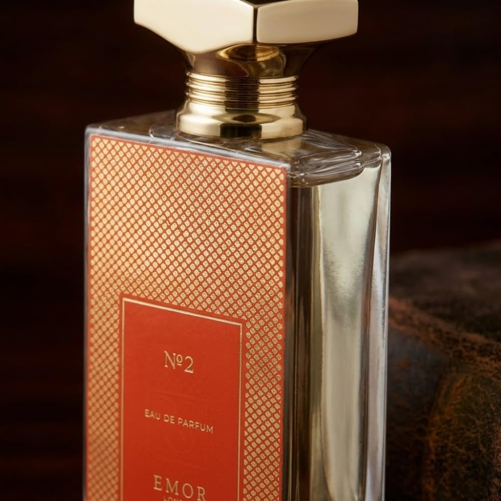 EMOR Eau de Parfum London Oud No. 2 125ml – Long-Lasting Woody Aquatic Fragrance for Men with Citrus Marine Notes