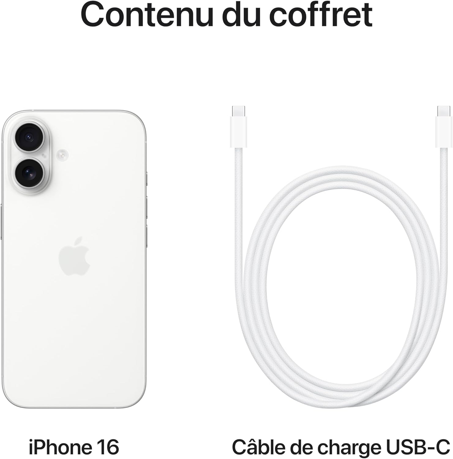 Apple iPhone 16 Smartphone White