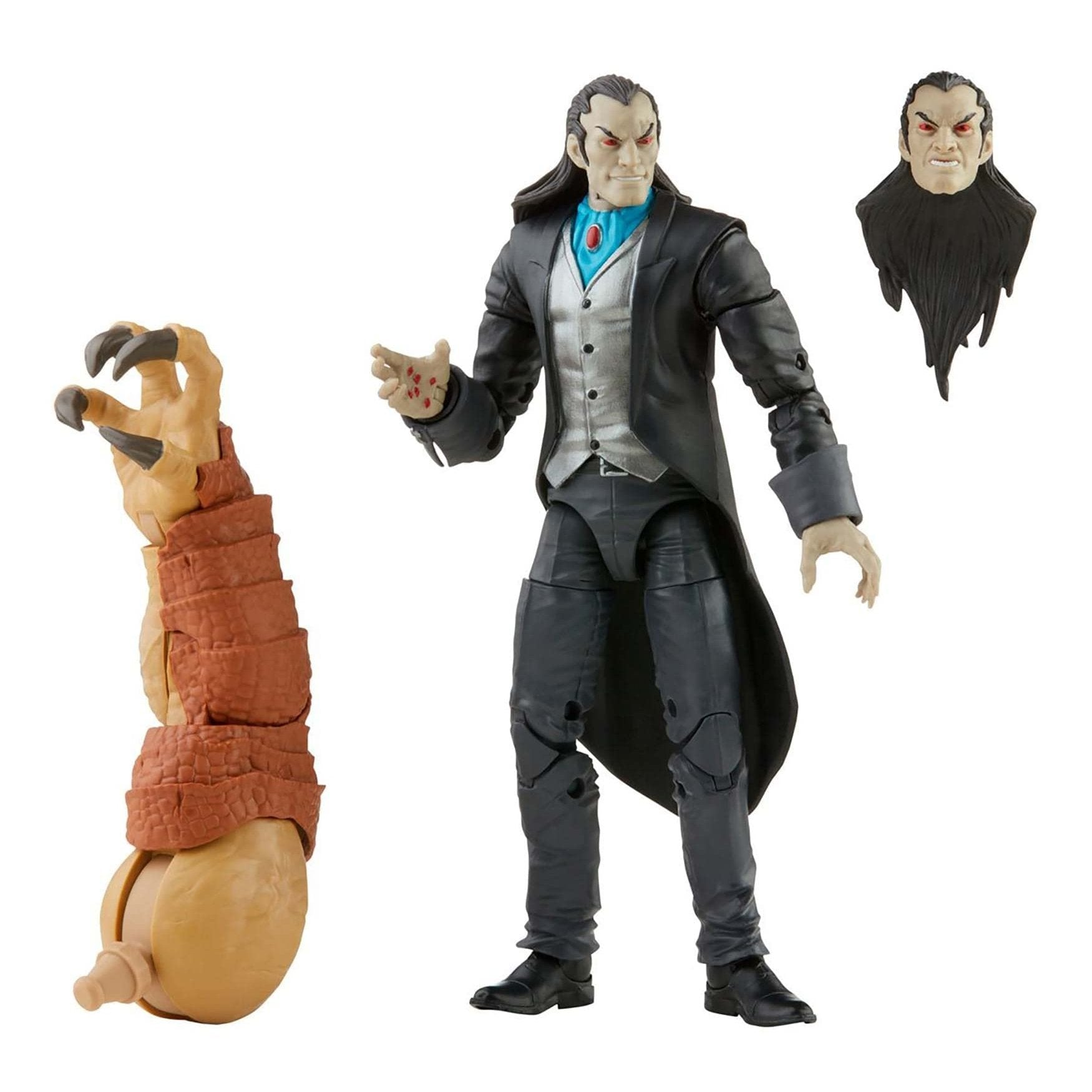 Spider Man Marvel Legends Series Morlun 6 inch Collectible Action Figure Toy and 1 Accessory and 1 Build A Figure Part