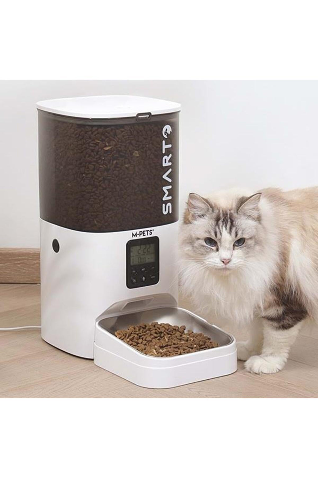 M-Pets Smarto M700 Automatic Pet Feeder, 4L Capacity