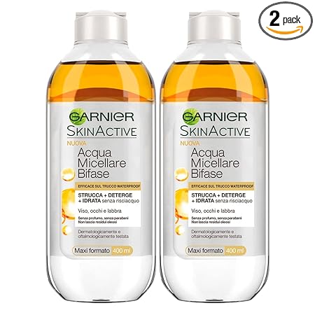 Garnier Micellar Water, Argan Oil Effective on Waterproof Makeup | 400ml