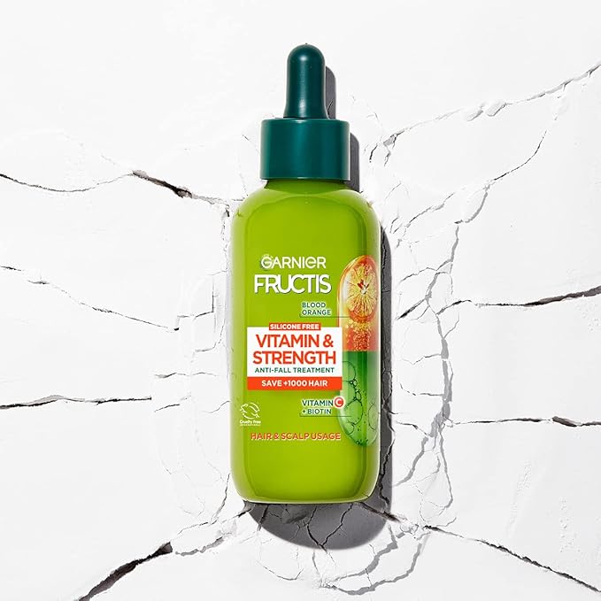 Garnier Fructis Vitamine&Forza, Trattamento Anticaduta Fortificante per Capelli Fragili e Soggetti a Rottura, per Capelli 10 Volte più Forti, 125 ml