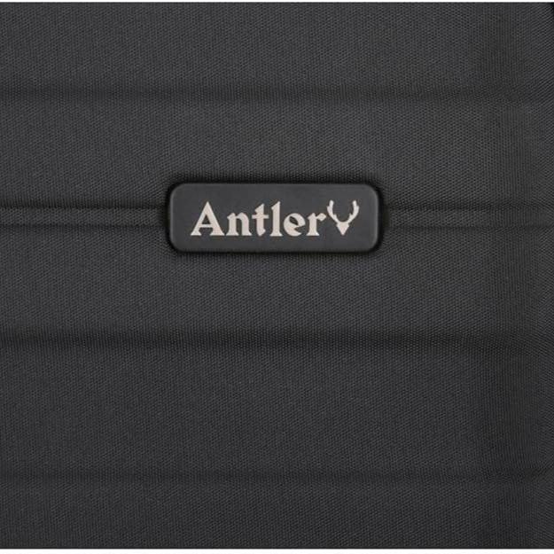 Antler Lightweight Luggage TSA Approverd suitcase for travel and business, from UK (Set of 3, Black)