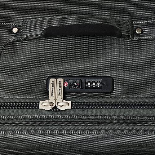 Pierre Cardin Premium Luggage With TSA LOCK, 4 wheels (Set of 3, Grey)
