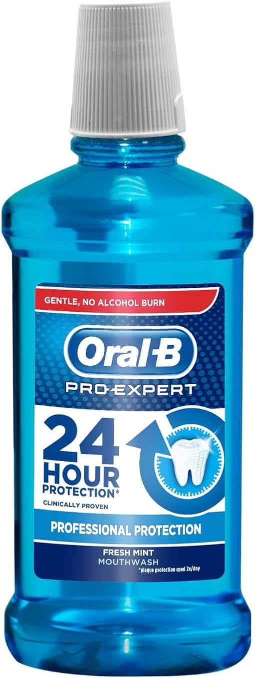 Oral-B Pro-Expert Professional Protection Fresh Mint Mouthwash 500 ml