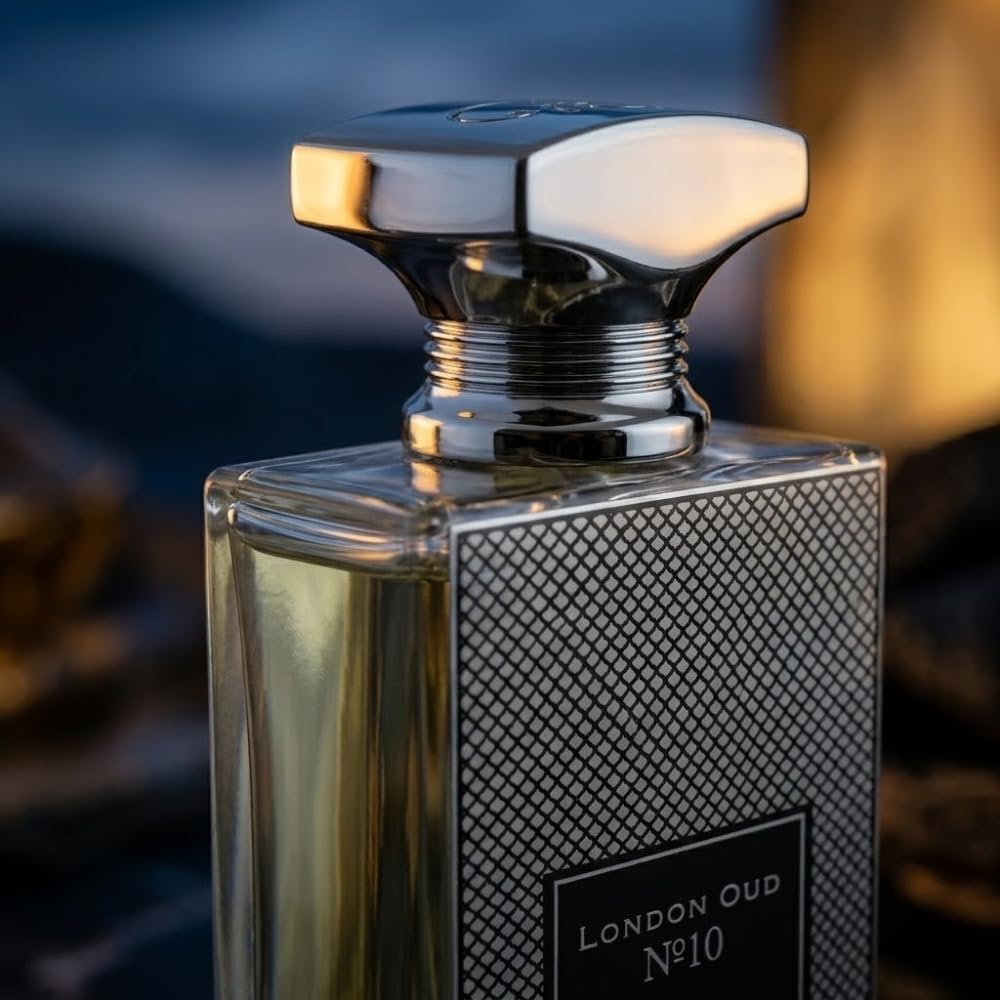 عطر ايمور لندن عود رقم 10 او دي بارفان 125 مل – عطر الجلود والتوابل يدوم طويلاً للرجال والنساء
