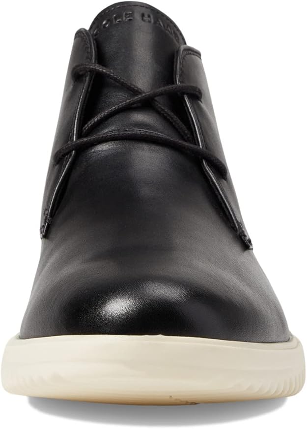 Cole Haan Grand+ Chukka Men's Oxford Black Smooth Leather Shoes C37022