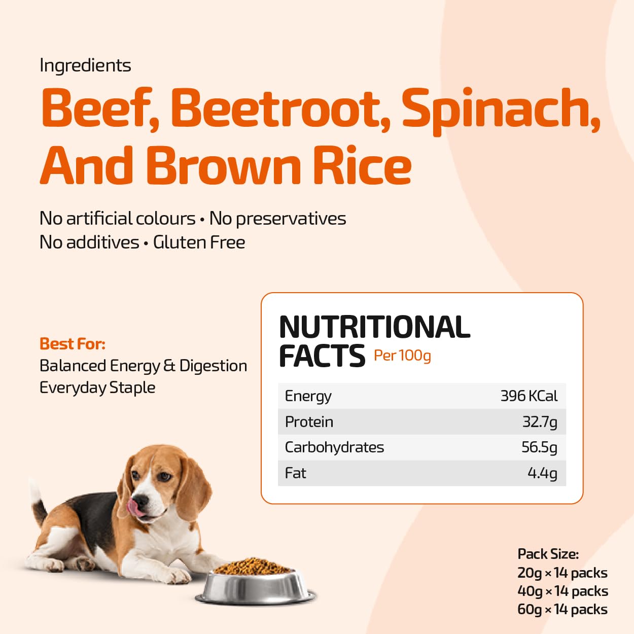 ZABEEL PETS - Beef with Rice & Vegetables (560g)